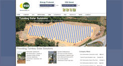 Desktop Screenshot of esarenewables.com